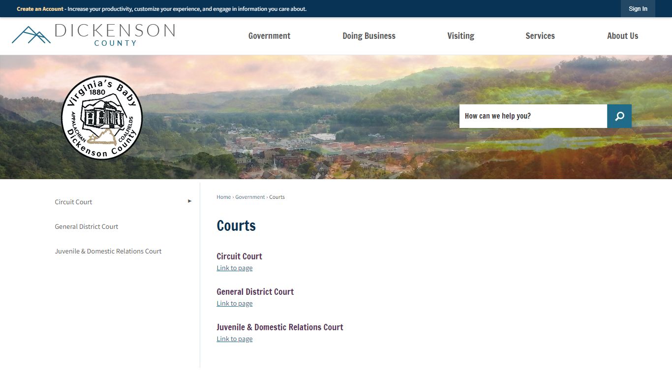 Courts | Dickenson County, VA - Official Website